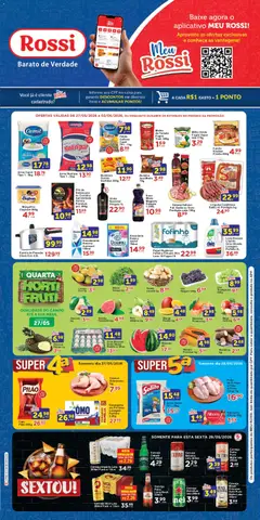 Pré-Visualização do folheto "Rossi Supermercados - Ofertas da semana" da loja Rossi Supermercados válido a partir de 27/05/2026
