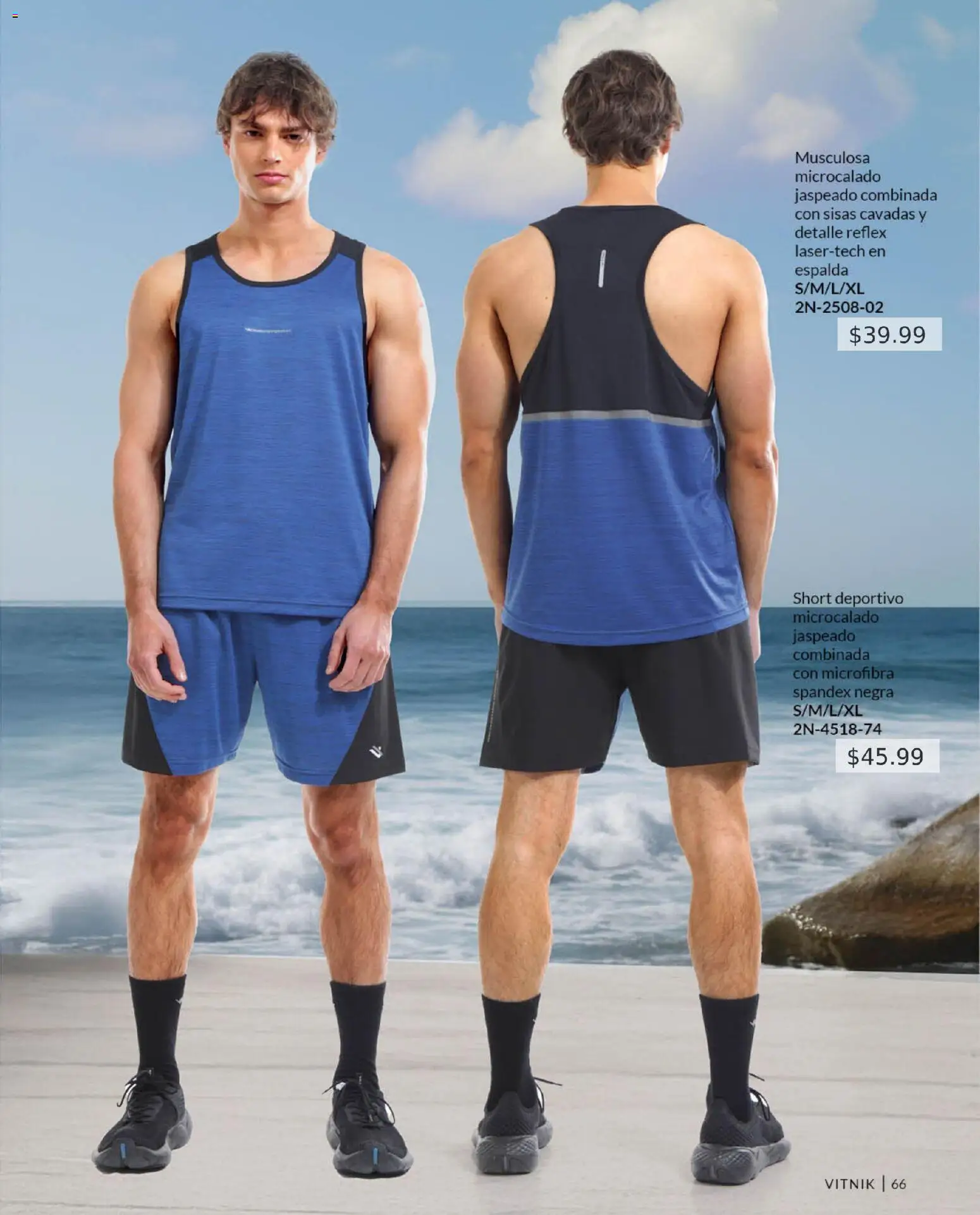 Vista previa del folleto de la tienda Vitnik válido desde el 01/01/2026 - Short, Musculosa