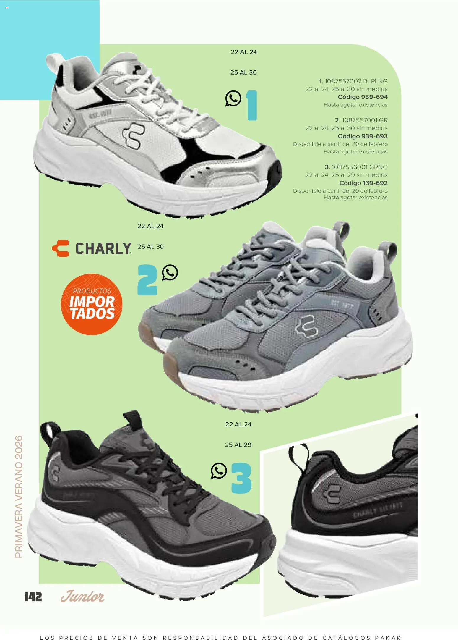 Vista previa las ofertas de la tienda SC Pakar - Catálogo Junior desde el 30/01/2026 