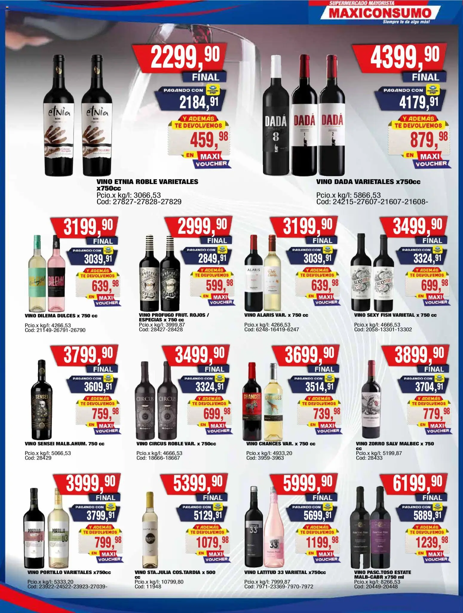 Vista previa del folleto de la tienda Maxiconsumo válido desde el 26/10/2026 