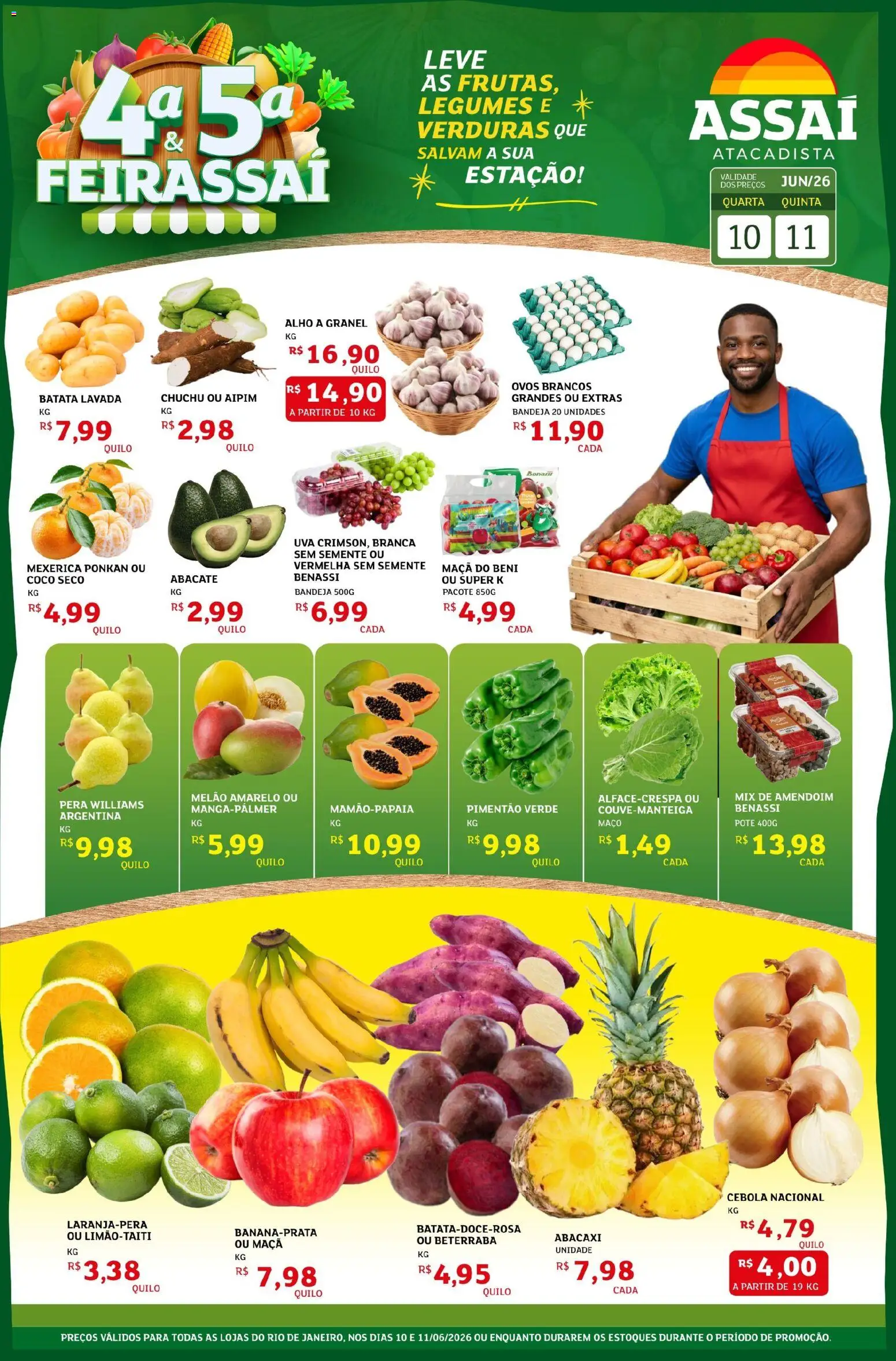 Pré-Visualização do folheto "Assaí Atacadista ofertas - RJ" da loja Assaí Atacadista válido a partir de 10/06/2026