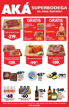 Vista previa las ofertas de la tienda Arteli - Arteli folleto Carnita Asada Aká Superbodegas Foraneas desde el 26/06/2026 