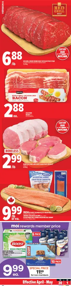 Un aperçu du dépliant Metro weekly flyer - Saint-Augustin-De-Desmaures du magasin Metro est valide à partir 30 avr. 2026