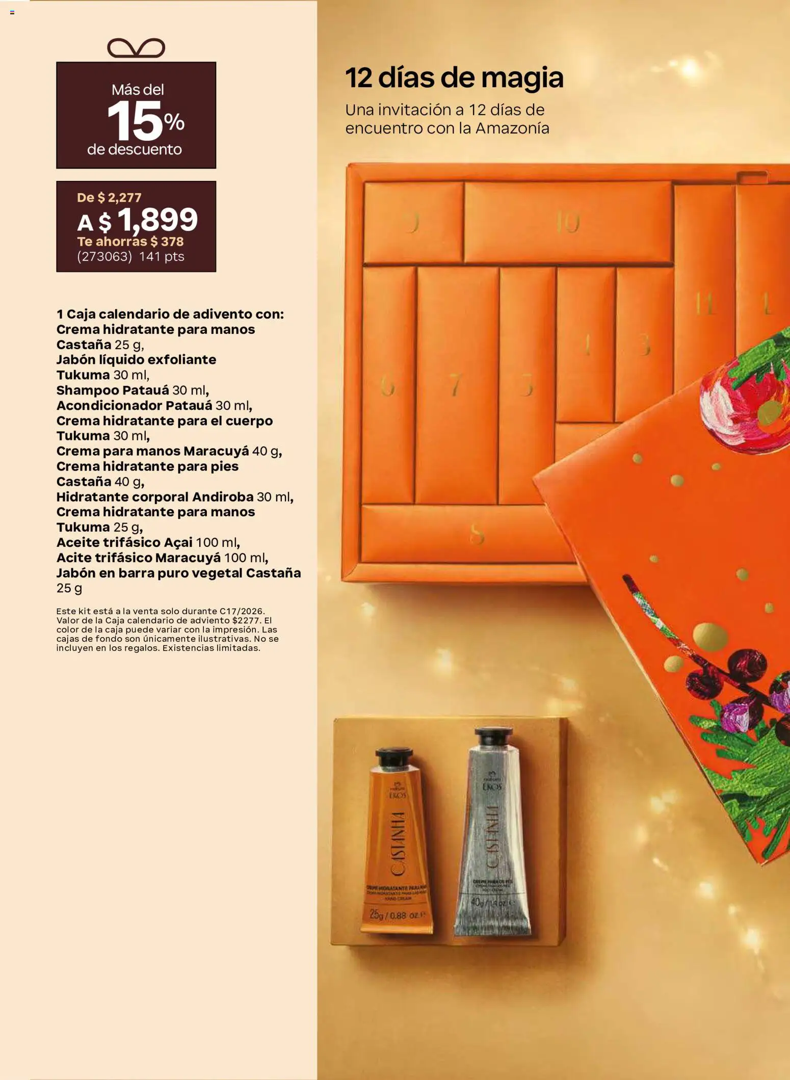 Vista previa las ofertas de la tienda Natura - Natura campaña 17 2026 desde el 07/11/2026 