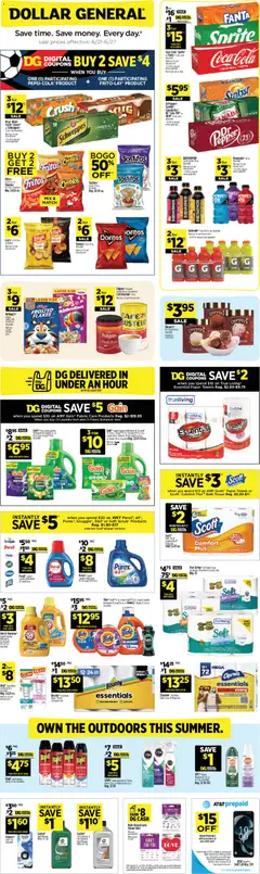Ad Preview of Dollar General Dollar General Weekly Ad - TX from 06/21/2026