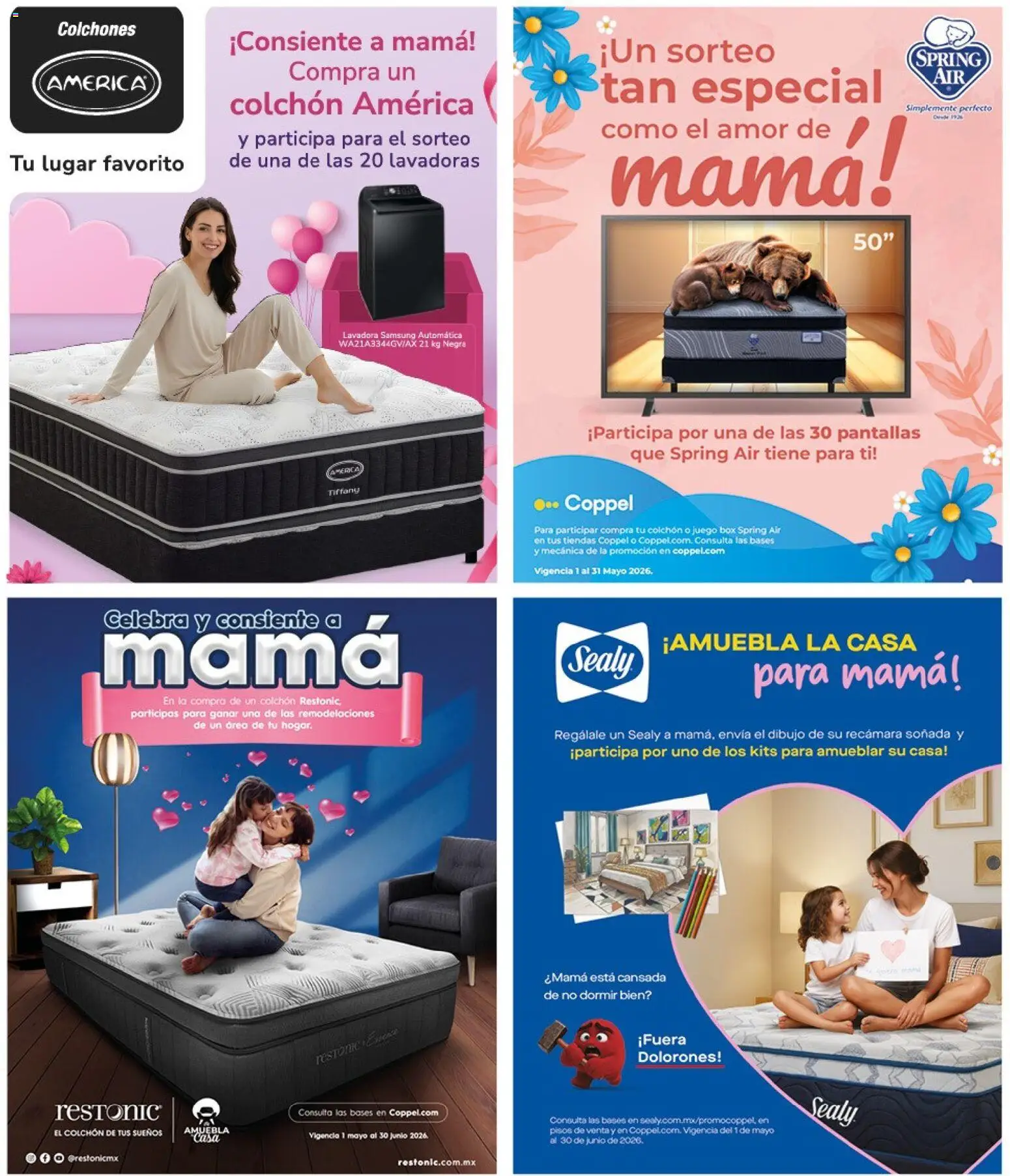 Vista previa las ofertas de la tienda Coppel - Coppel catálogo Claro que la vas a querer desde el 25/04/2026 - Juego, Pantallas, Colchón