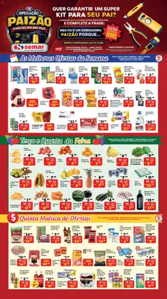 Pré-Visualização do folheto "Semar Supermercado - Ofertas da semana" da loja Semar Supermercado válido a partir de 28/07/2026