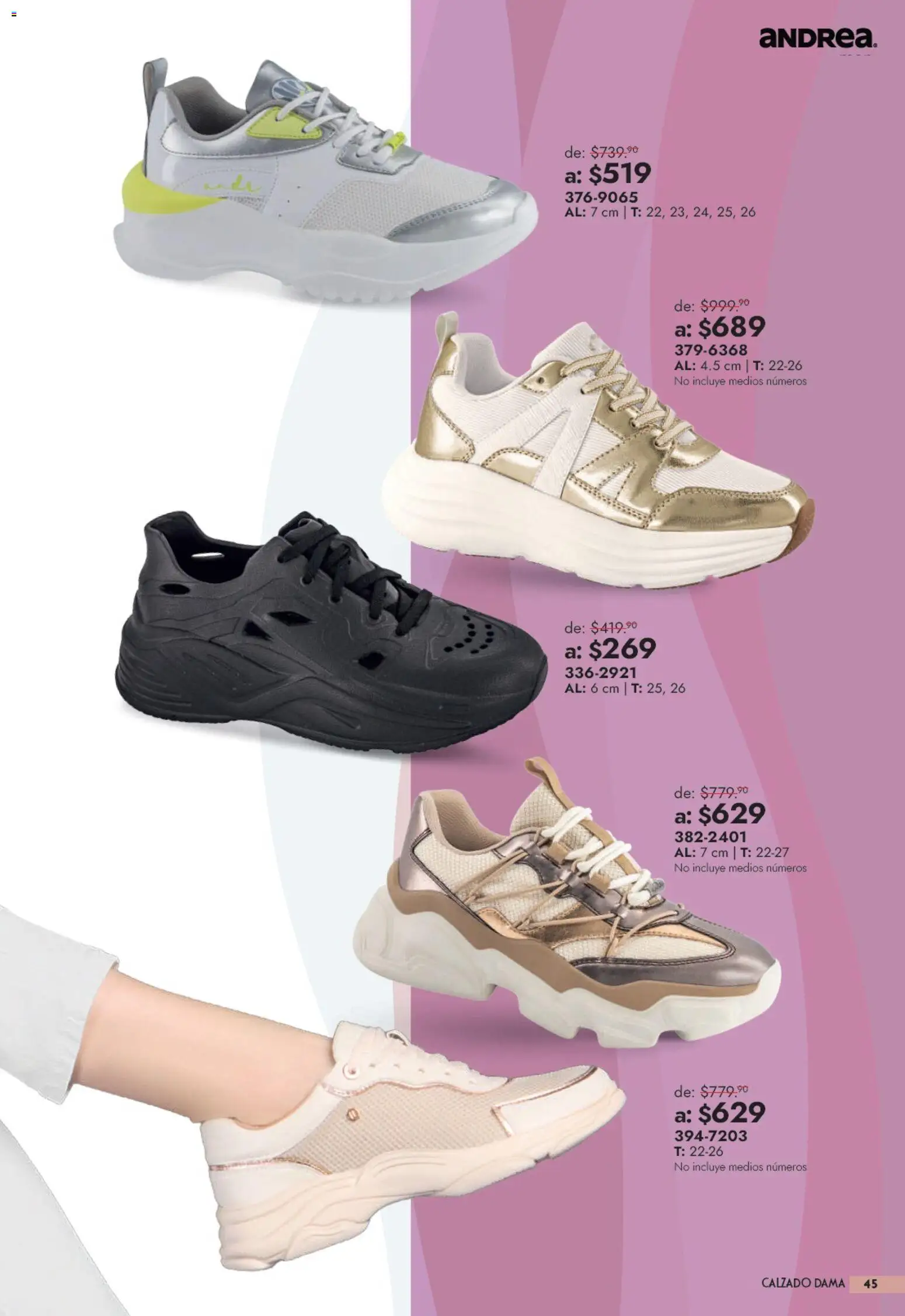 Vista previa las ofertas de la tienda Andrea - Andrea catálogo Outlet desde el 13/09/2026 