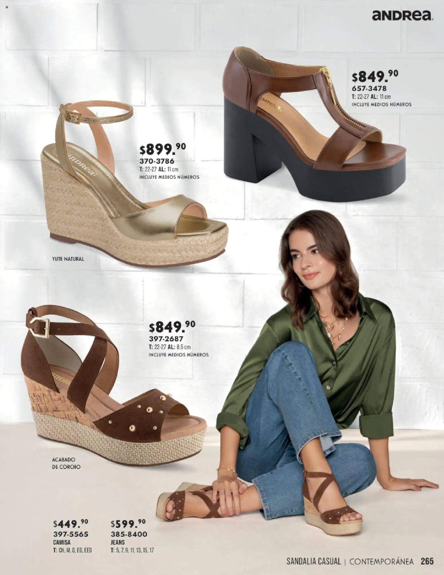 Vista previa las ofertas de la tienda Andrea - Andrea catálogo Otoño Invierno desde el 23/08/2026 