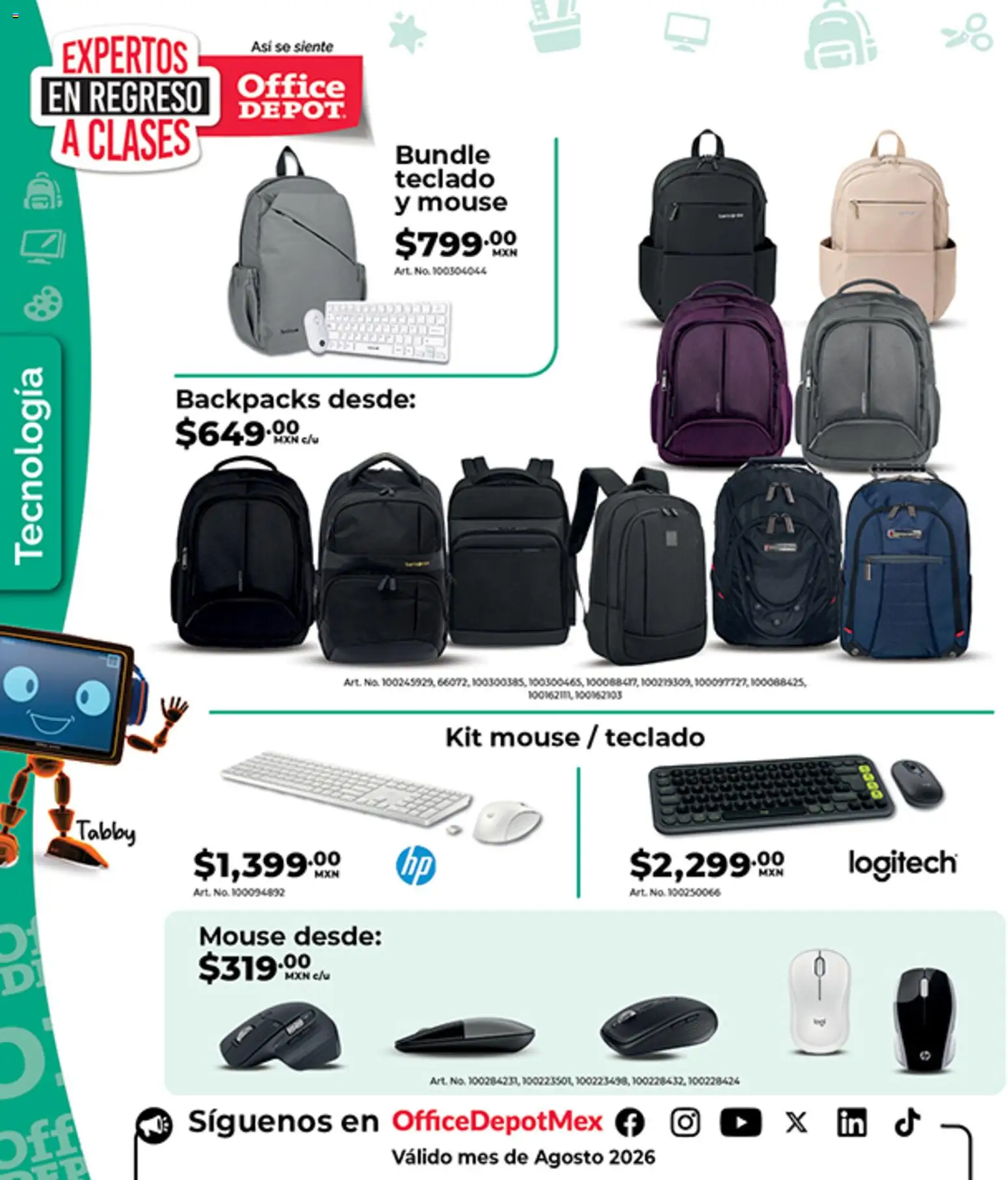 Vista previa las ofertas de la tienda Office Depot - Office Depot catálogo desde el 01/08/2026 