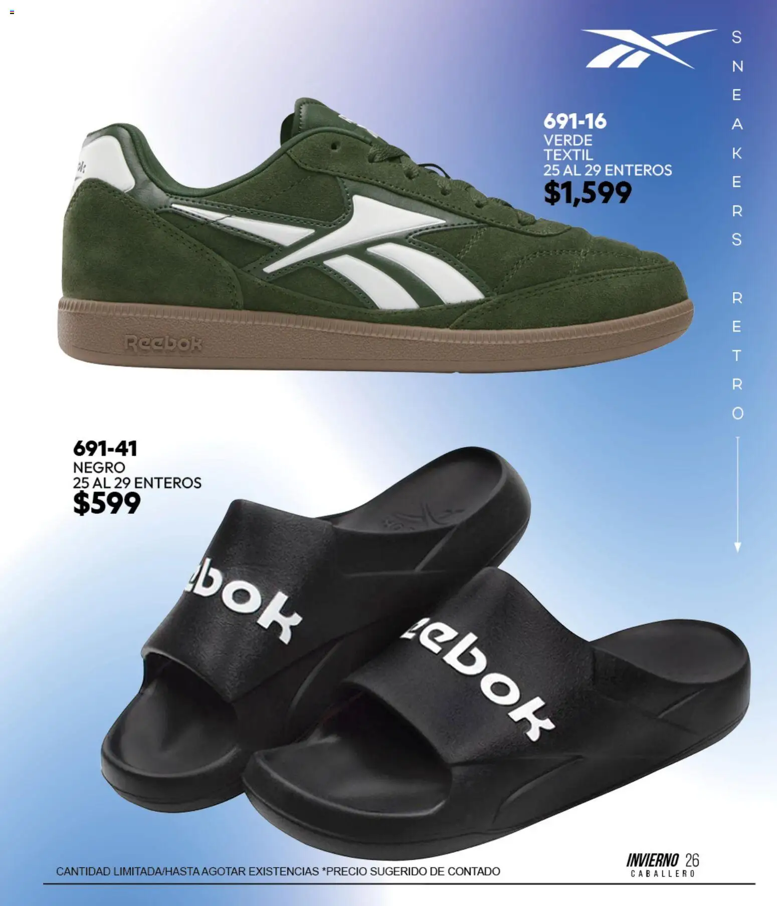 Vista previa las ofertas de la tienda Cklass - Cklass catálogo Sportbrands Caballero Invierno desde el 11/09/2026 