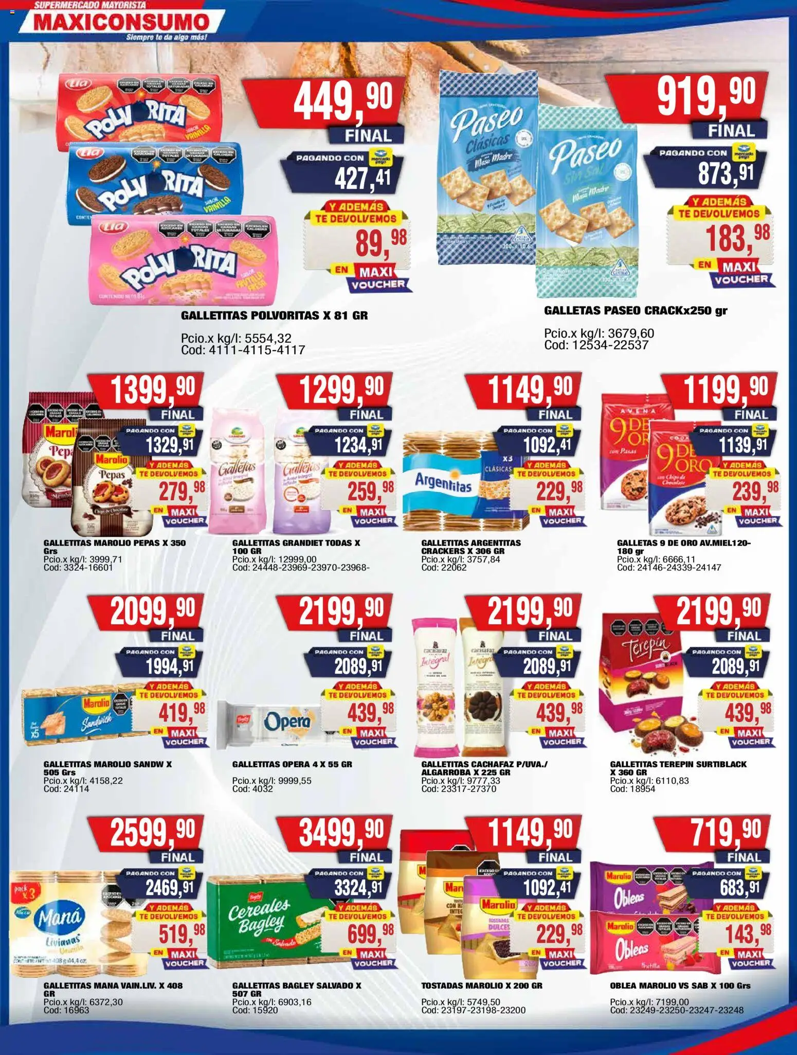 Vista previa del folleto de la tienda Maxiconsumo válido desde el 21/09/2026 