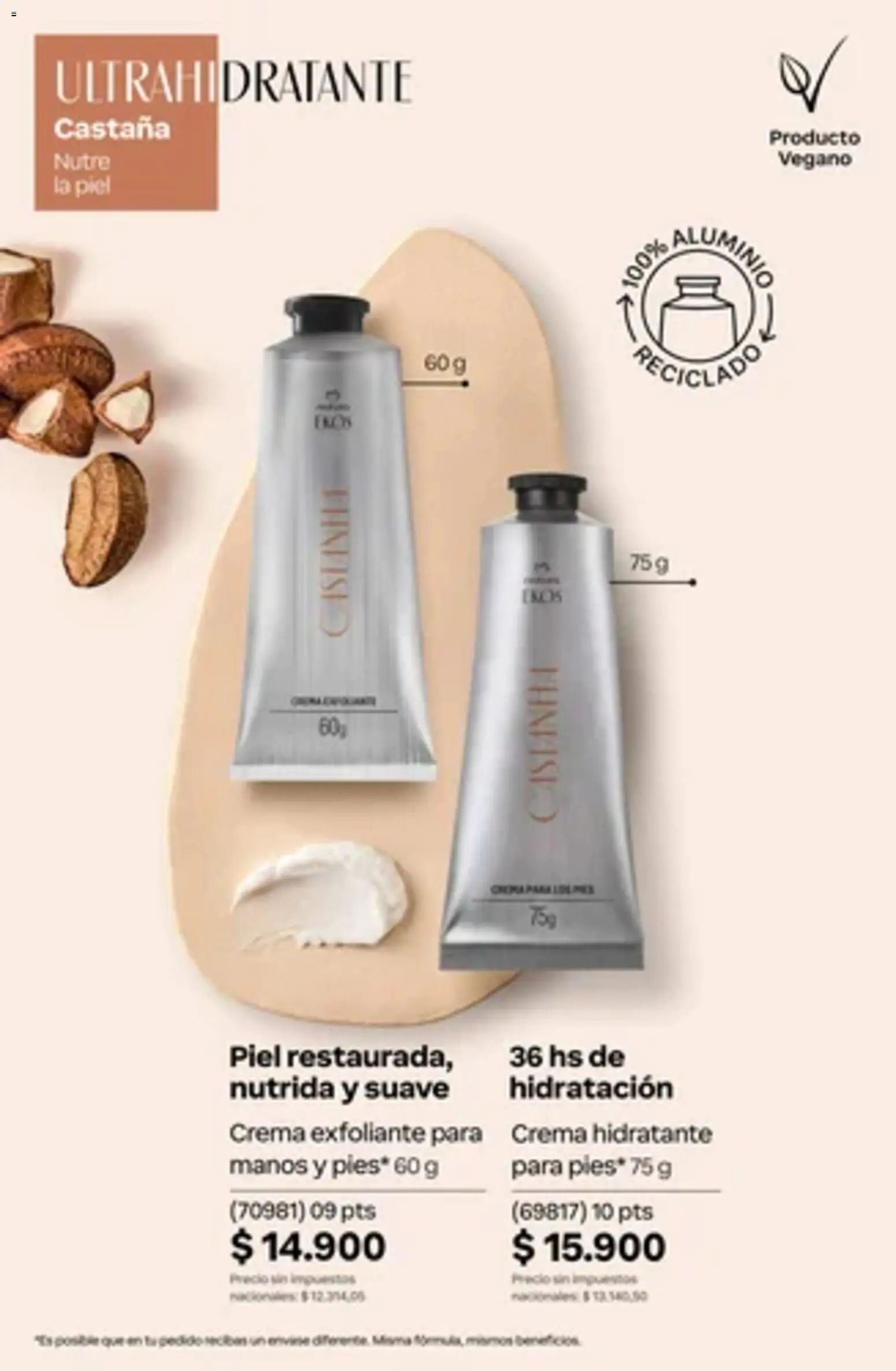Vista previa del folleto de la tienda Natura válido desde el 01/10/2026 - Crema, Exfoliante