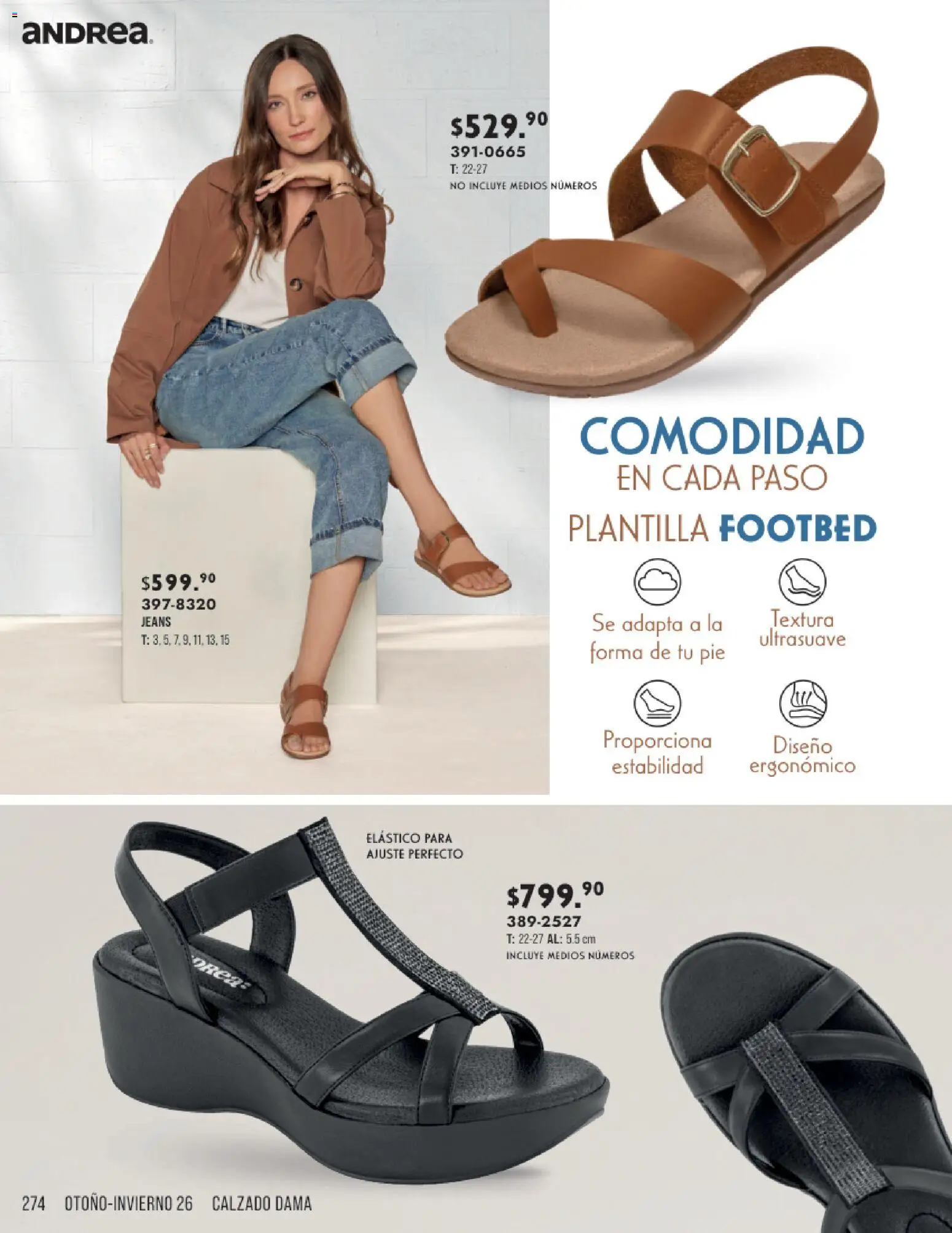 Vista previa las ofertas de la tienda Andrea - Andrea catálogo Otoño Invierno desde el 23/08/2026 