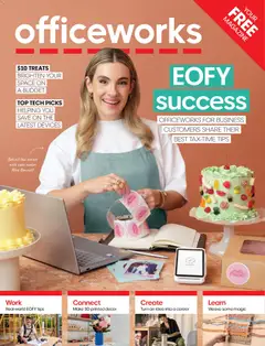 Preview of catalogue Officeworks magazine from shop Officeworks valid 08/05/2026