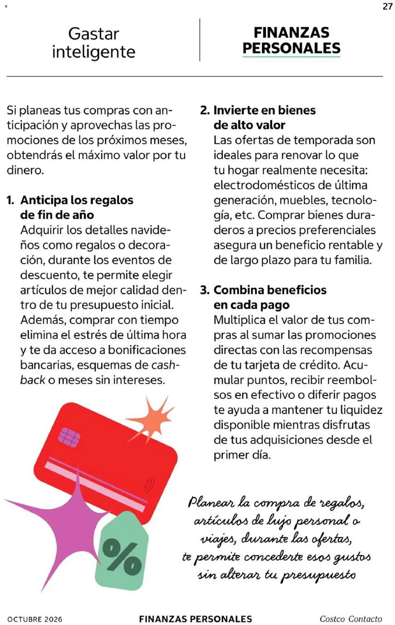 Vista previa las ofertas de la tienda Costco - Costco catálogo Octubre desde el 01/10/2026 