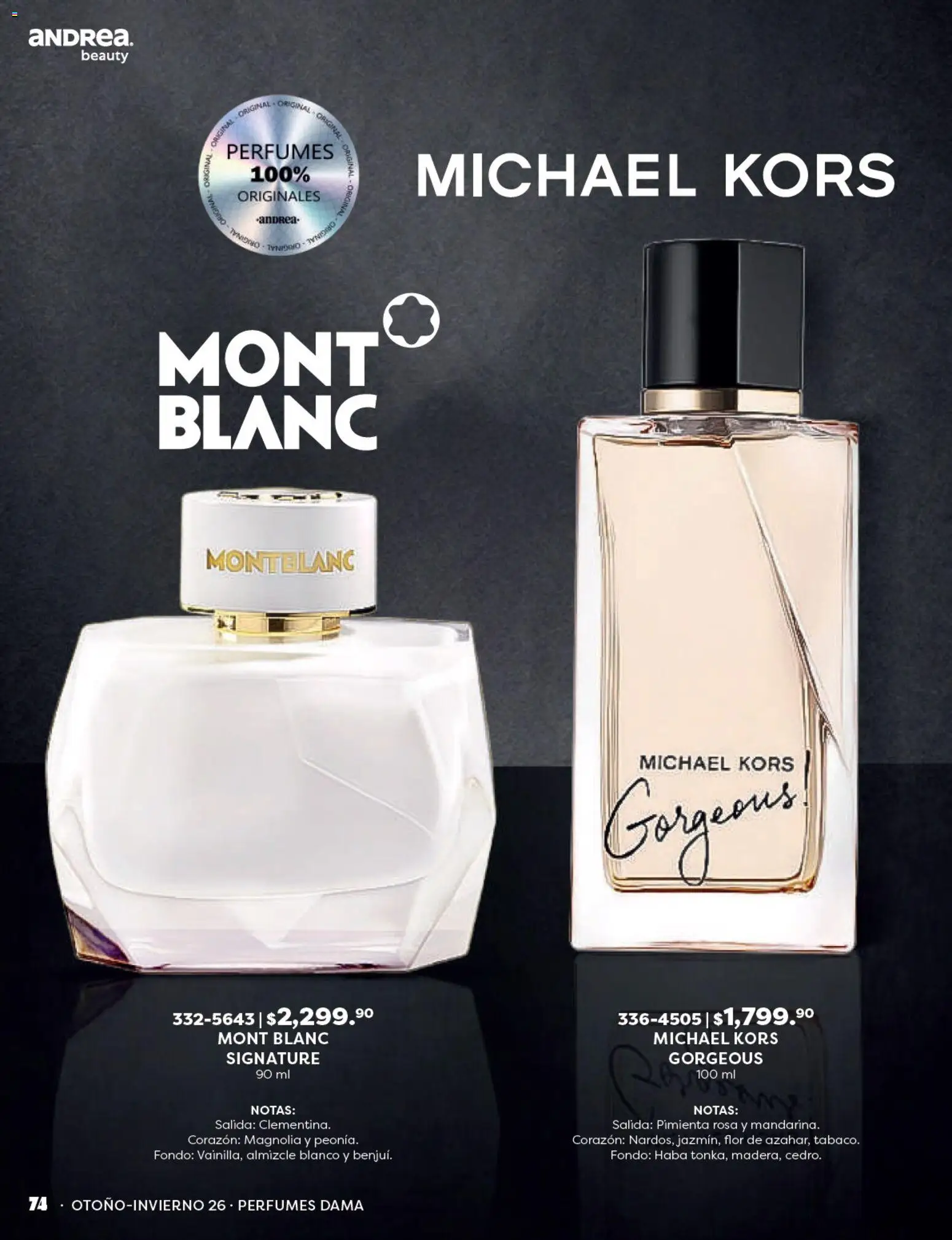 Vista previa las ofertas de la tienda Andrea - Andrea catálogo Beauty desde el 23/08/2026 