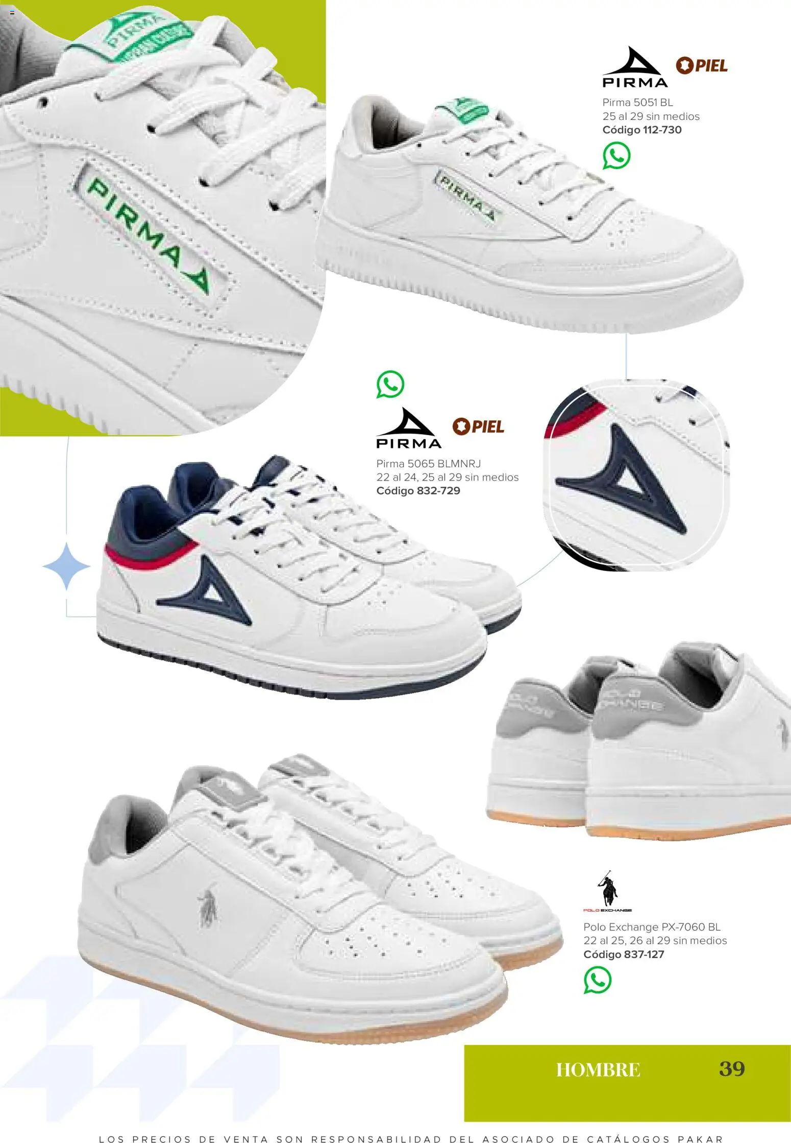 Vista previa las ofertas de la tienda SC Pakar - SC Pakar catálogo Hombre desde el 31/07/2026 