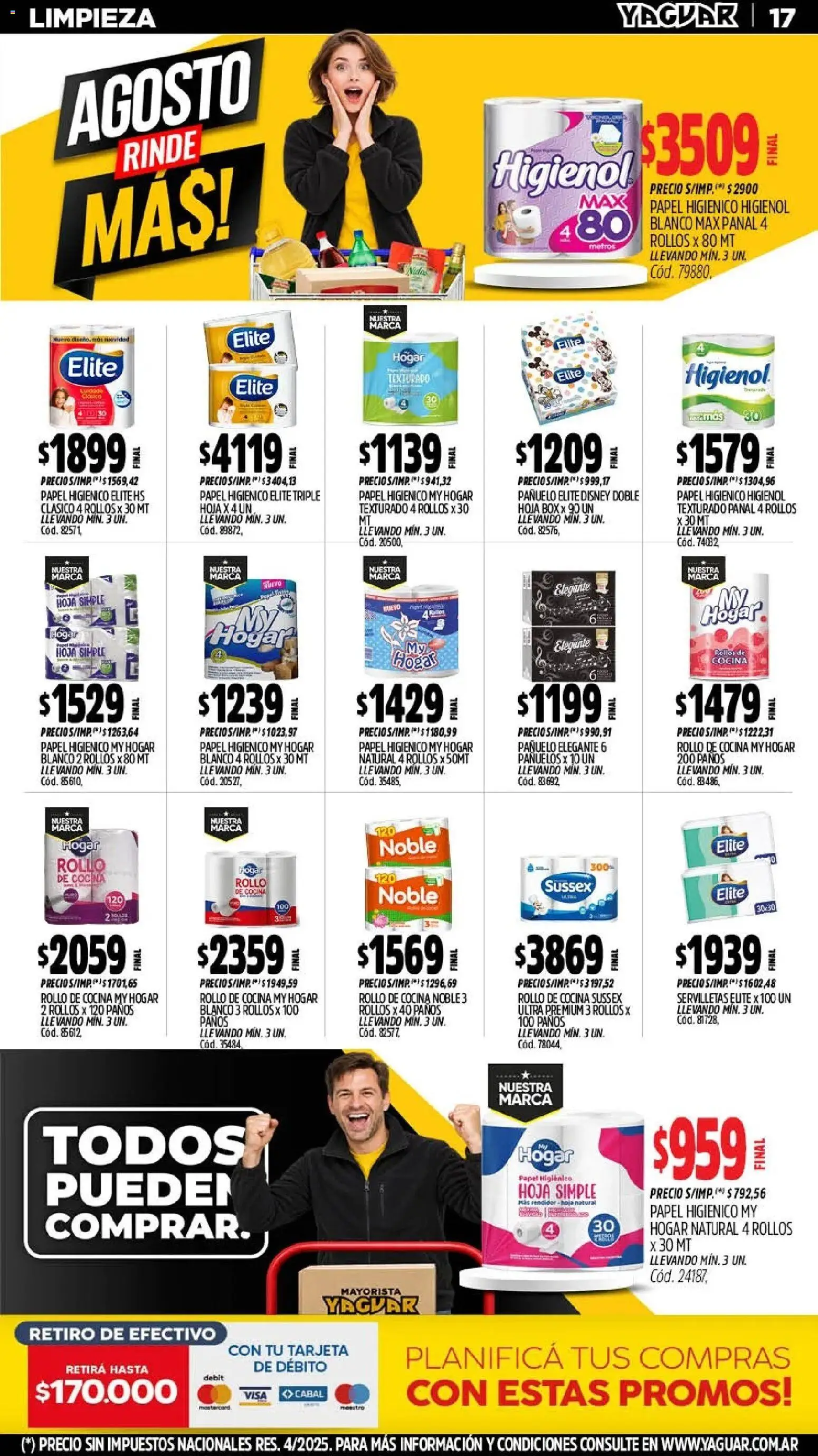 Vista previa del folleto de la tienda Yaguar válido desde el 17/07/2026 