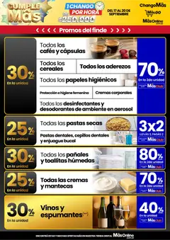 Vista previa del folleto de la tienda Changomas válido desde el 17/09/2026 
