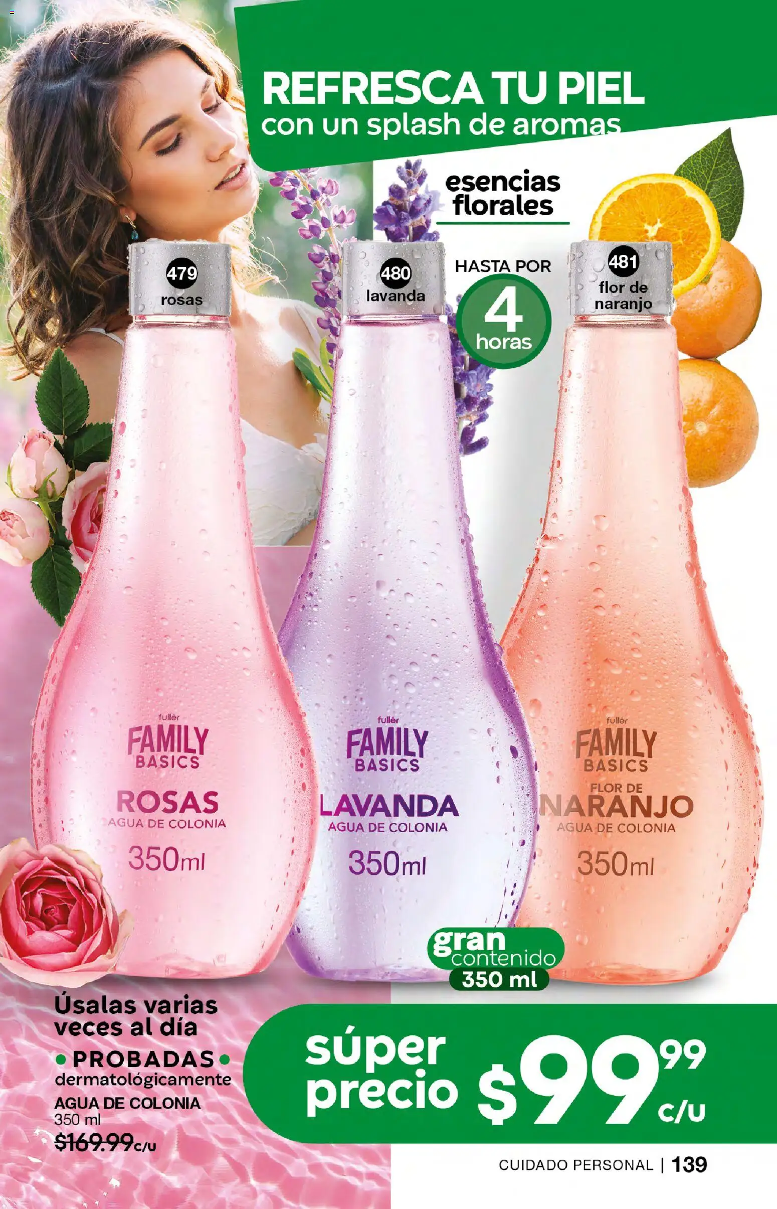 Vista previa las ofertas de la tienda Fuller - Campaña 23 2026 desde el 18/02/2026 - Agua, Esencias