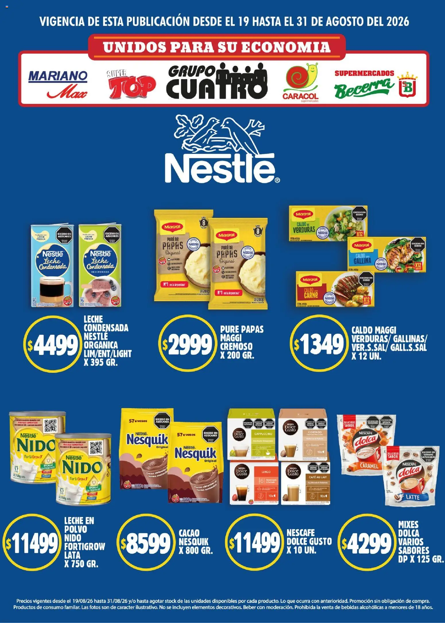 Vista previa del folleto de la tienda Mariano Max válido desde el 19/08/2026 