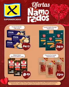 Pré-Visualização do folheto "X Supermercados ofertas Dia dos Namorados" da loja X Supermercados válido a partir de 09/06/2026