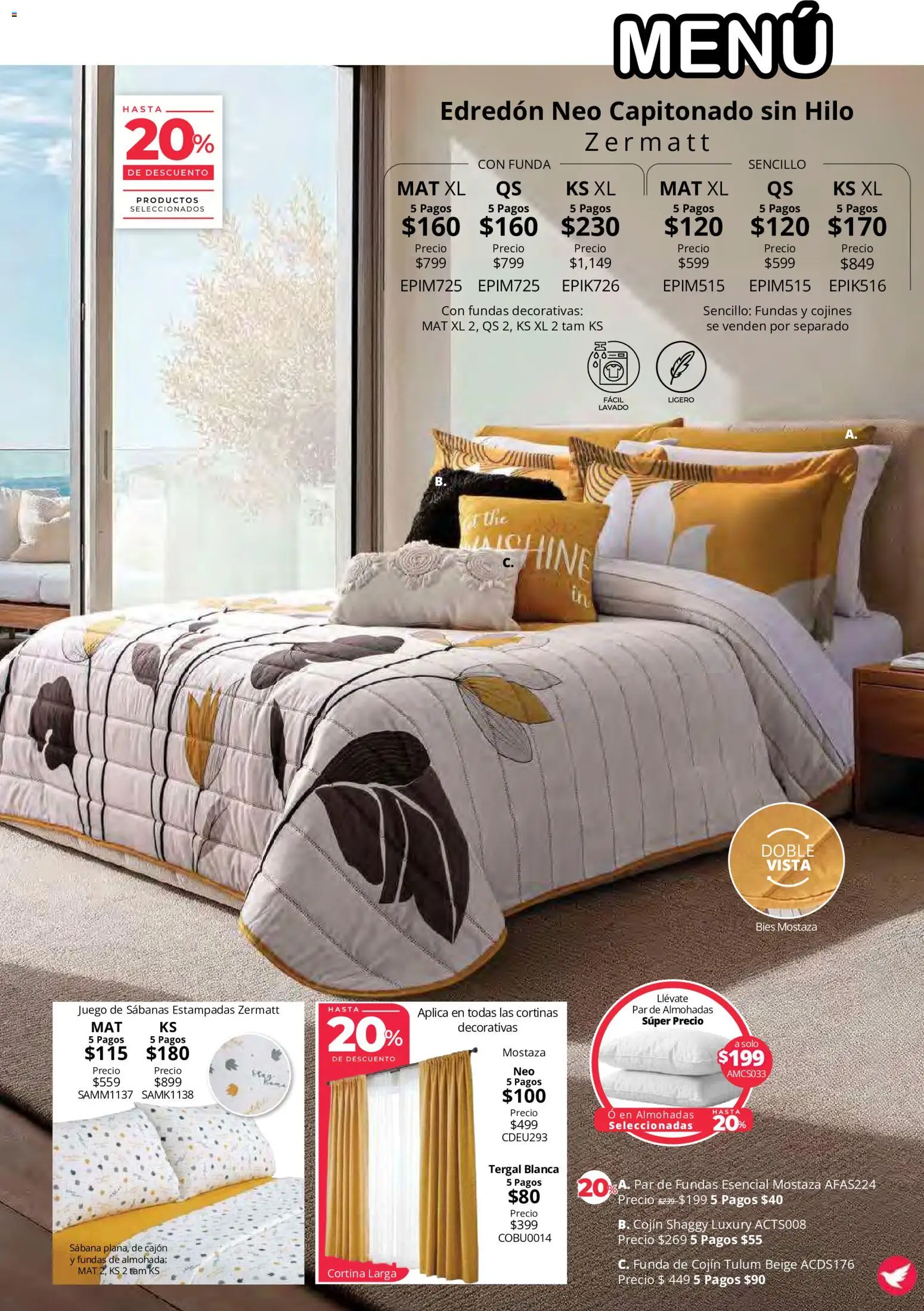 Vista previa las ofertas de la tienda Colchas Concord - Colchas Concord catálogo desde el 01/08/2026 