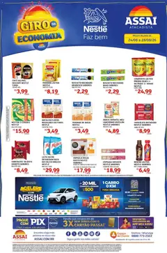 Pré-Visualização do folheto "Assaí Atacadista ofertas - PE" da loja Assaí Atacadista válido a partir de 24/08/2026
