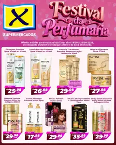 Pré-Visualização do folheto "X Supermercados ofertas Festival da Perfumaria" da loja X Supermercados válido a partir de 18/09/2026