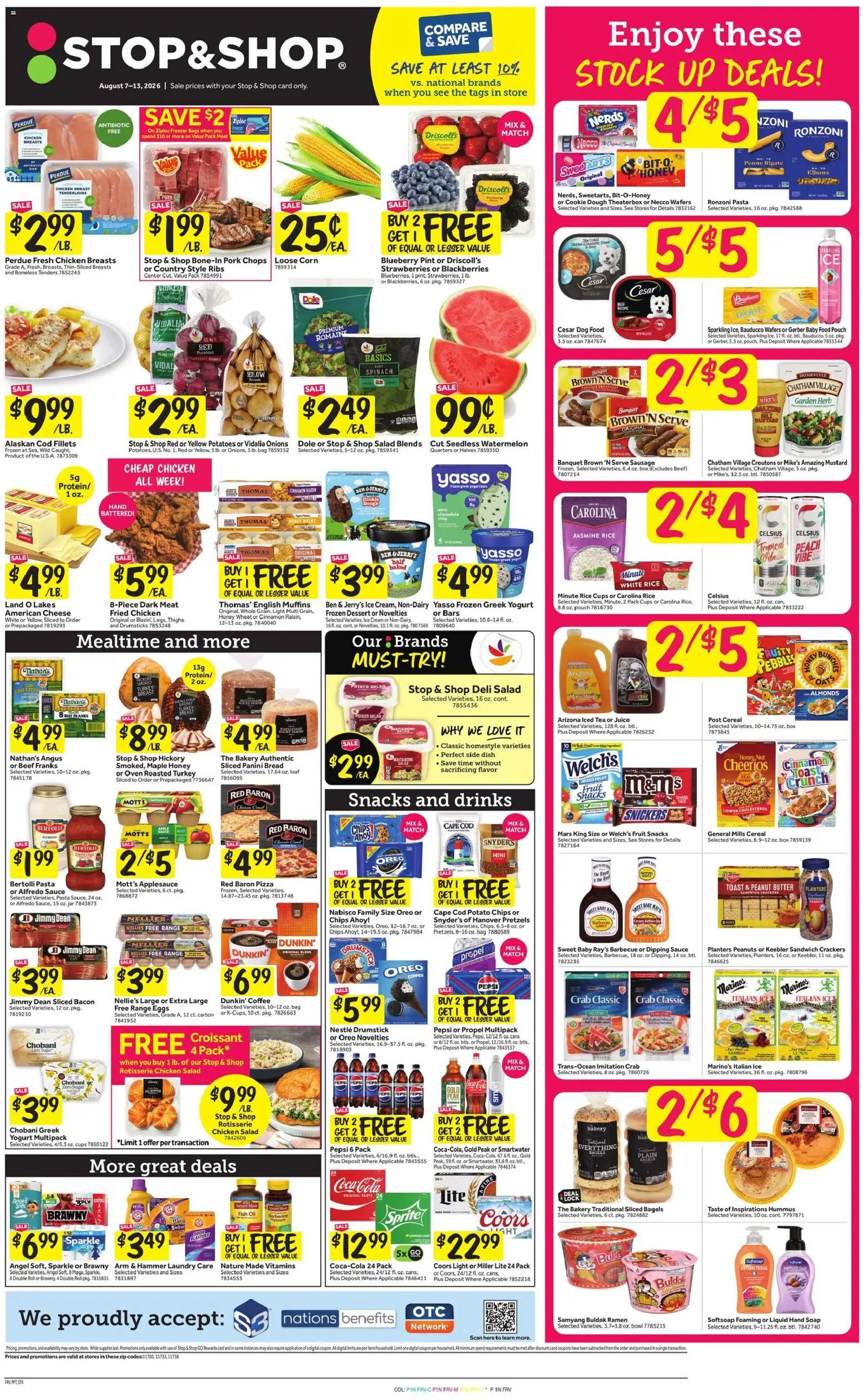 Ad Preview of Stop & Shop Stop & Shop Weekly Ad from 08/07/2026