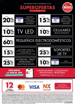 Vista previa del folleto de la tienda Disco válido desde el 25/09/2026 