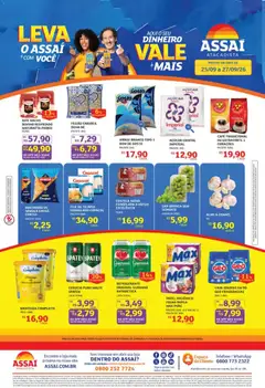 Pré-Visualização do folheto "Assaí Atacadista ofertas - DF" da loja Assaí Atacadista válido a partir de 25/09/2026