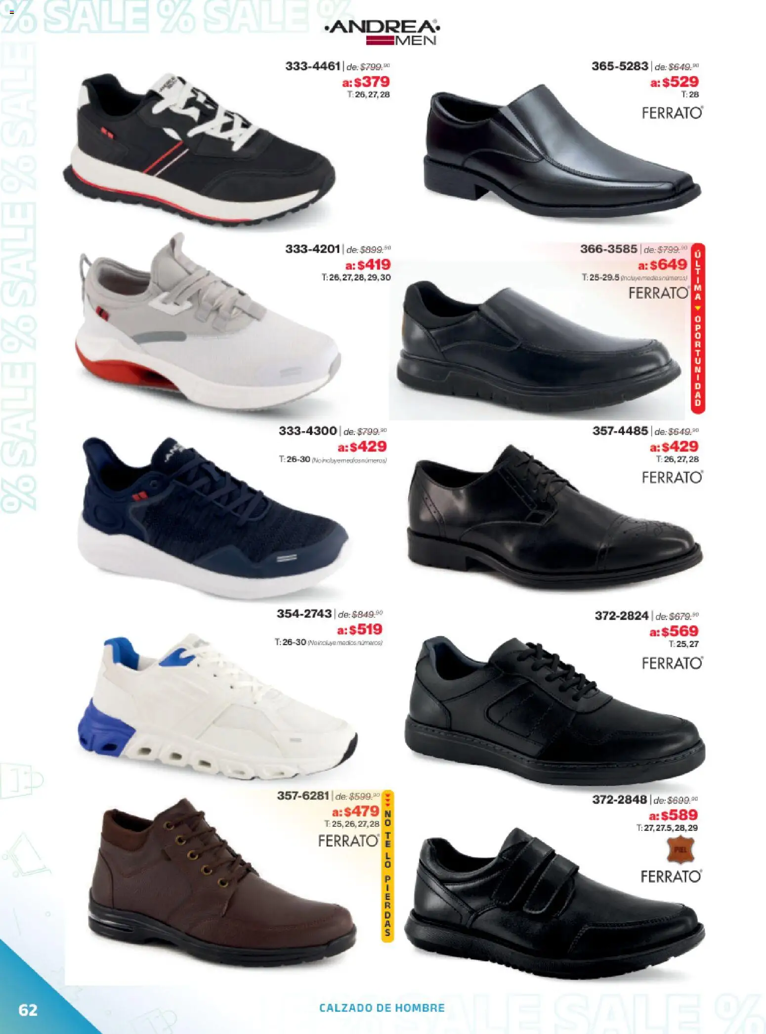 Vista previa las ofertas de la tienda Andrea - Catálogo Outlet desde el 21/12/2025 