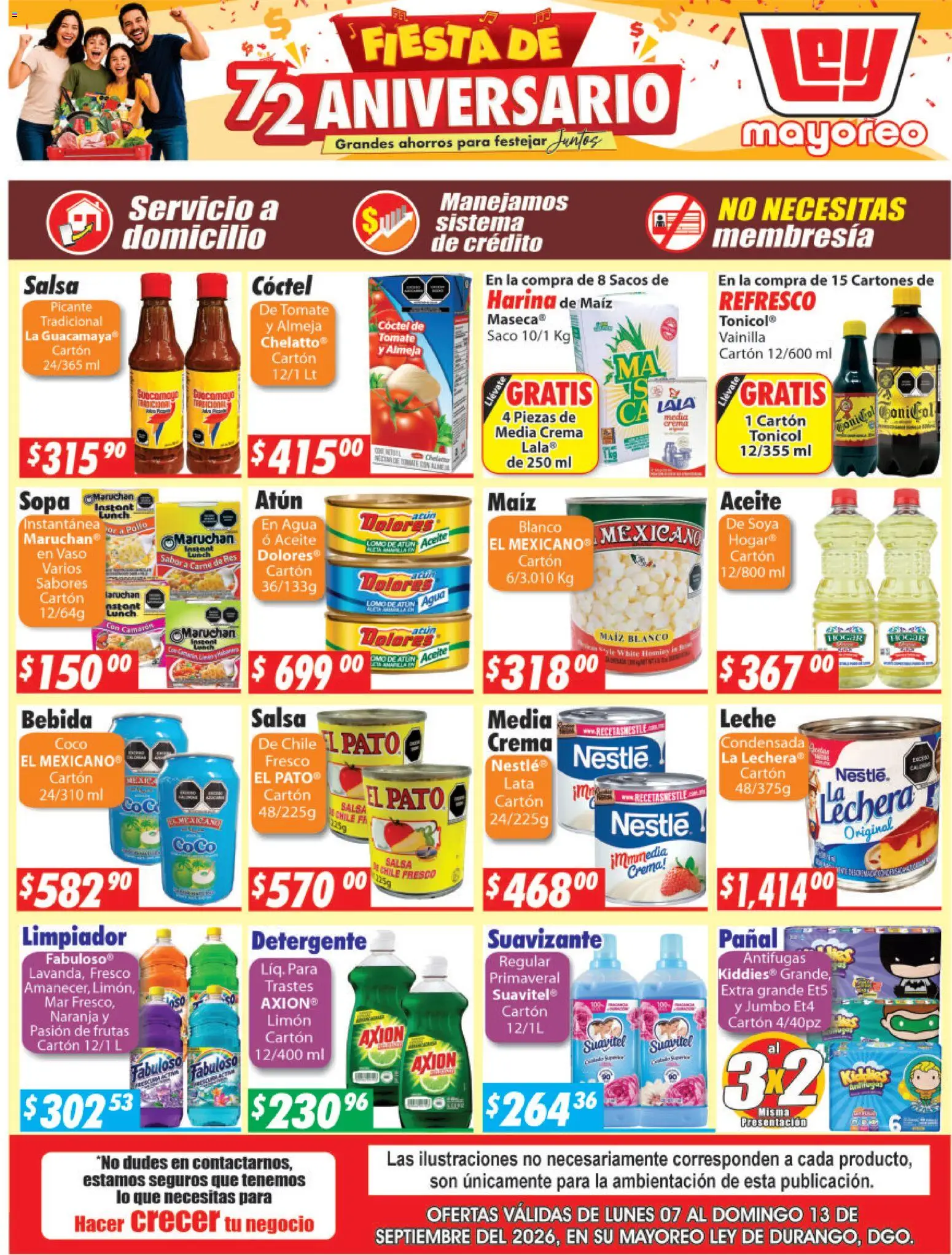 Vista previa las ofertas de la tienda Casa Ley - Casa Ley folleto desde el 07/09/2026 