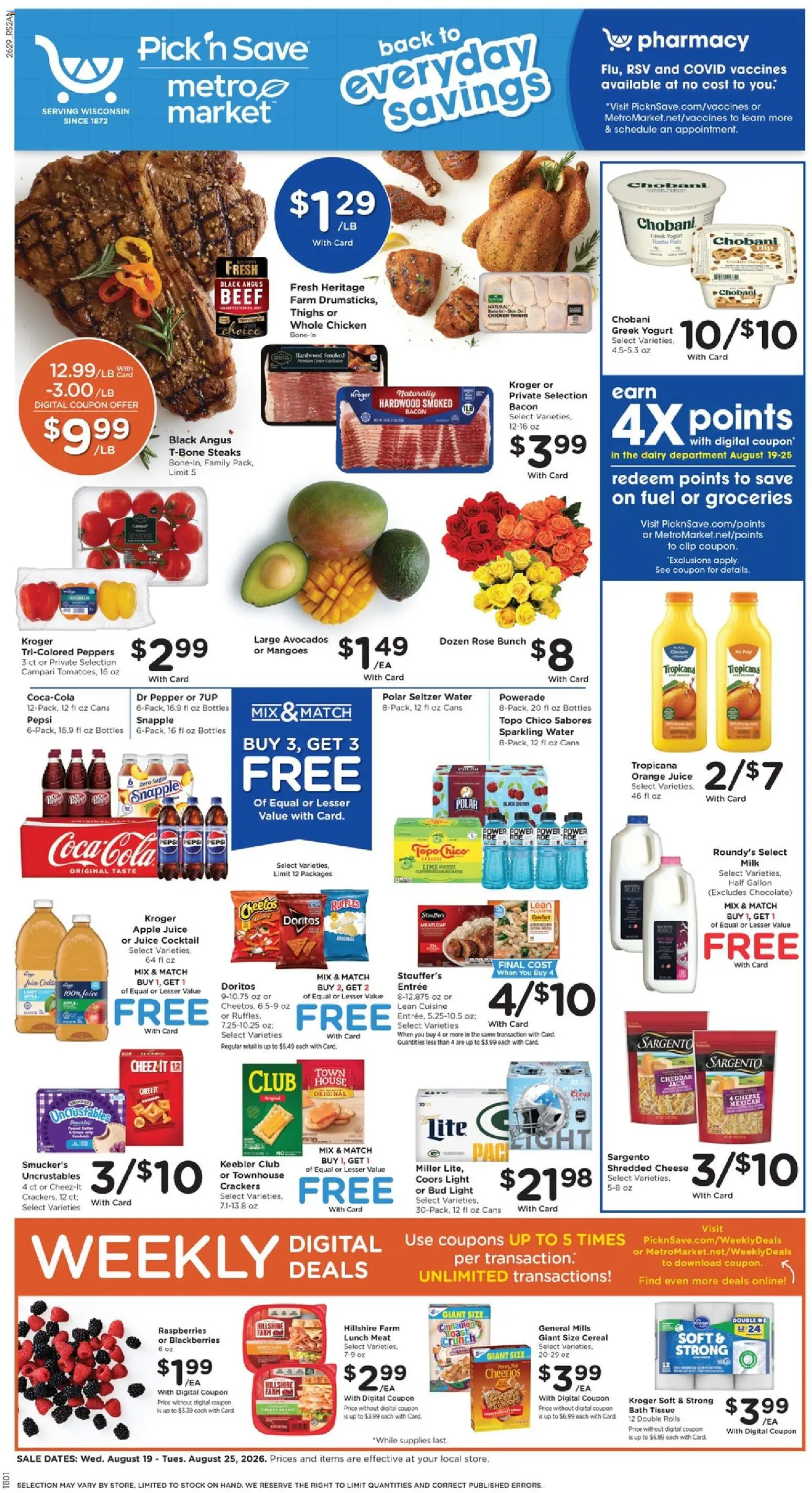 Ad Preview of Pick ‘n Save Pick ‘n Save Weekly Ad from 08/19/2026