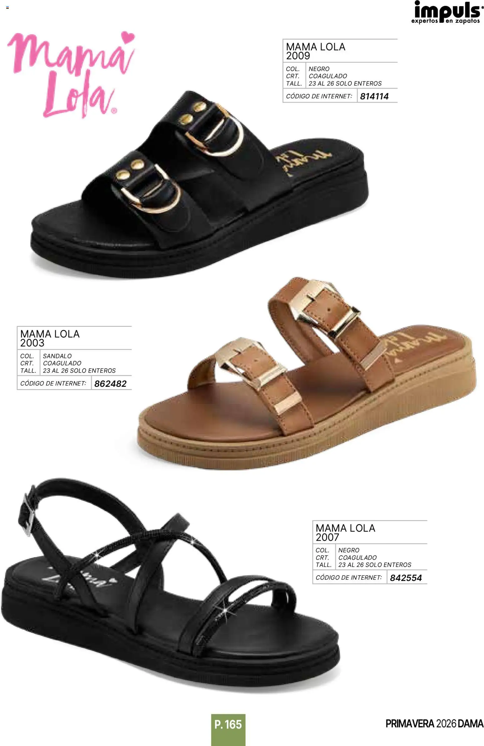 Vista previa las ofertas de la tienda Impuls - Catálogo Primavera desde el 01/01/2026 - Zapatos