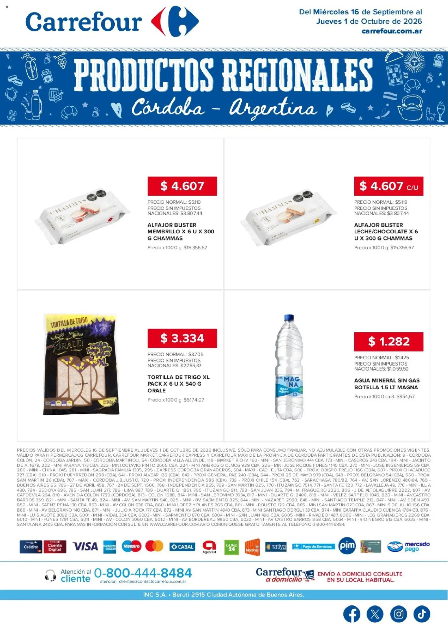 Vista previa del folleto de la tienda Carrefour válido desde el 16/09/2026 