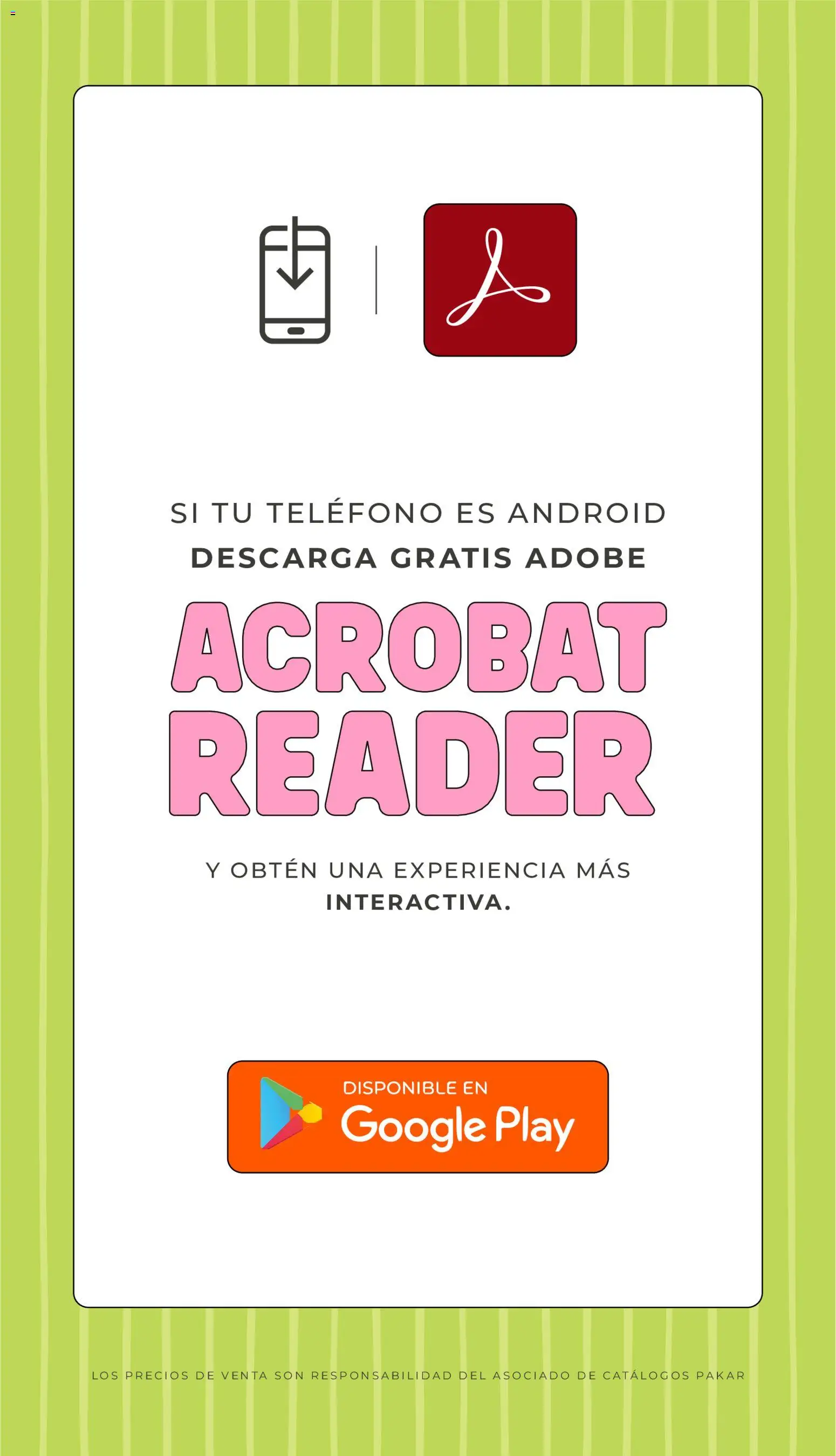 Vista previa las ofertas de la tienda SC Pakar - SC Pakar catálogo Escolar desde el 09/07/2026 