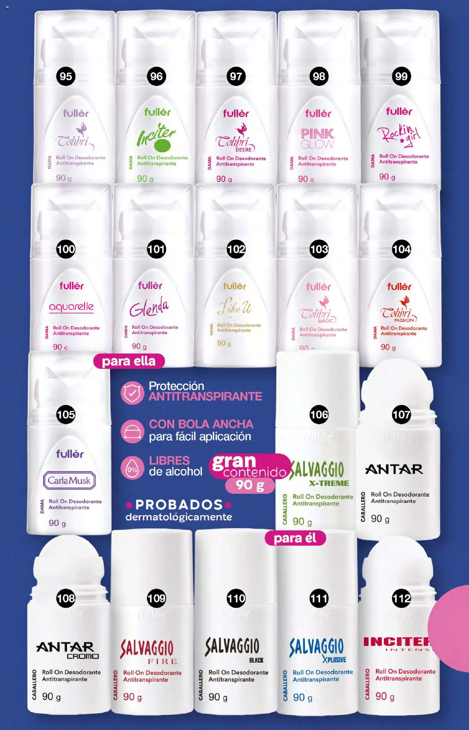 Vista previa las ofertas de la tienda Fuller - Campaña 23 2026 desde el 18/02/2026 - Alcohol, Desodorante, Antitranspirante