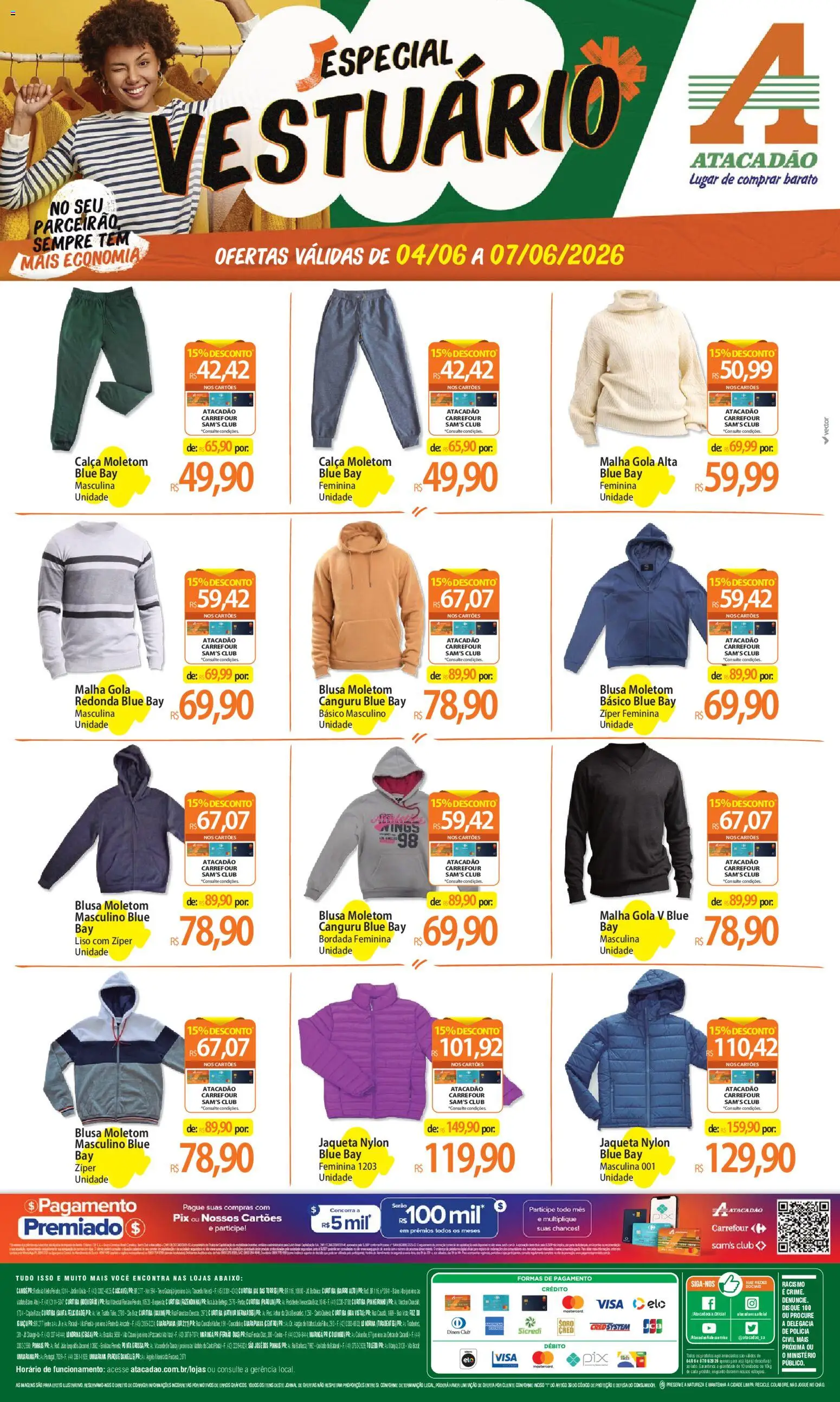Pré-Visualização do folheto "Atacadão ofertas - PR" da loja Atacadão válido a partir de 04/06/2026