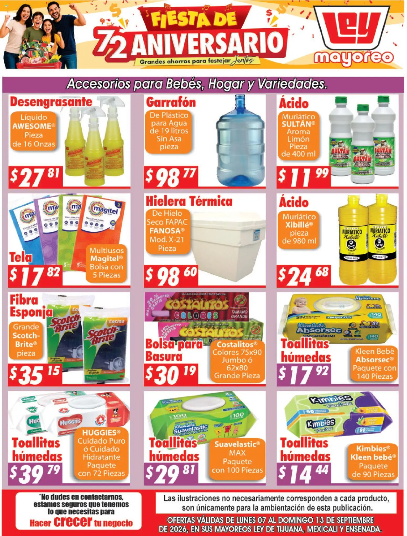 Vista previa las ofertas de la tienda Casa Ley - Casa Ley folleto Frontera desde el 07/09/2026 