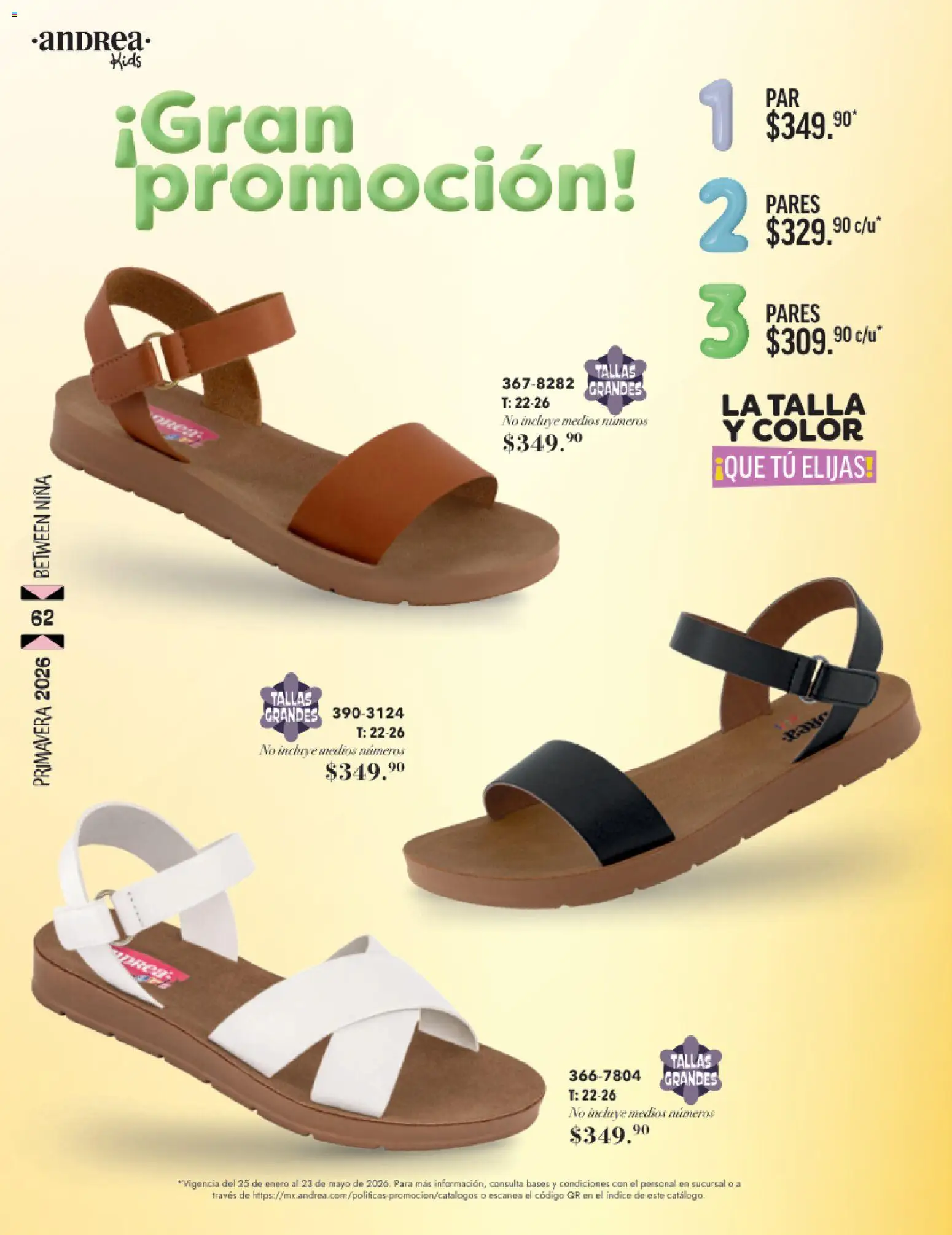 Vista previa las ofertas de la tienda Andrea - Catálogo Infantil desde el 25/01/2026 