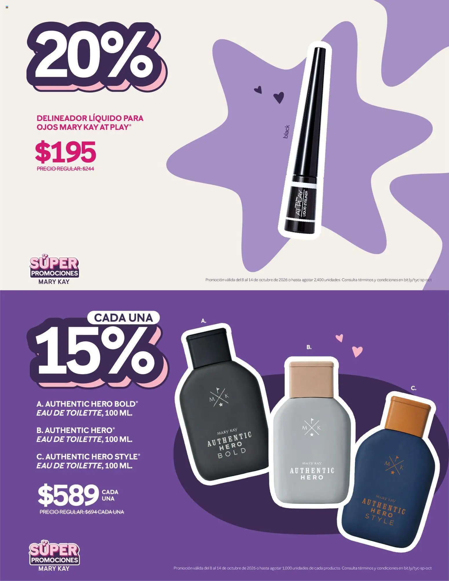 Vista previa las ofertas de la tienda Mary Kay - Mary Kay catálogo Super promociones desde el 08/10/2026 
