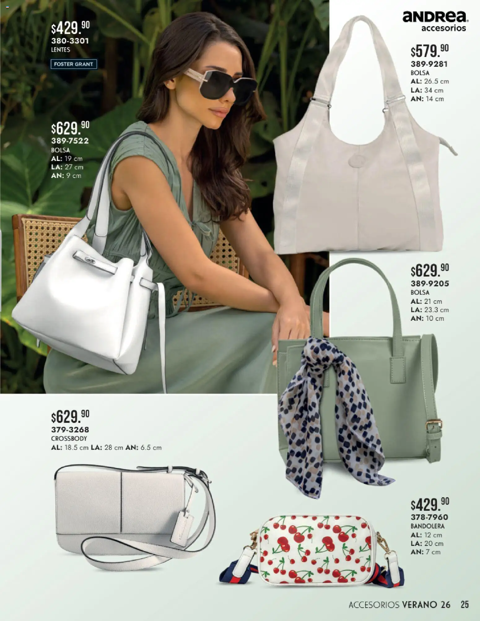 Vista previa las ofertas de la tienda Andrea - Andrea catálogo Accesorios para todos desde el 24/05/2026 
