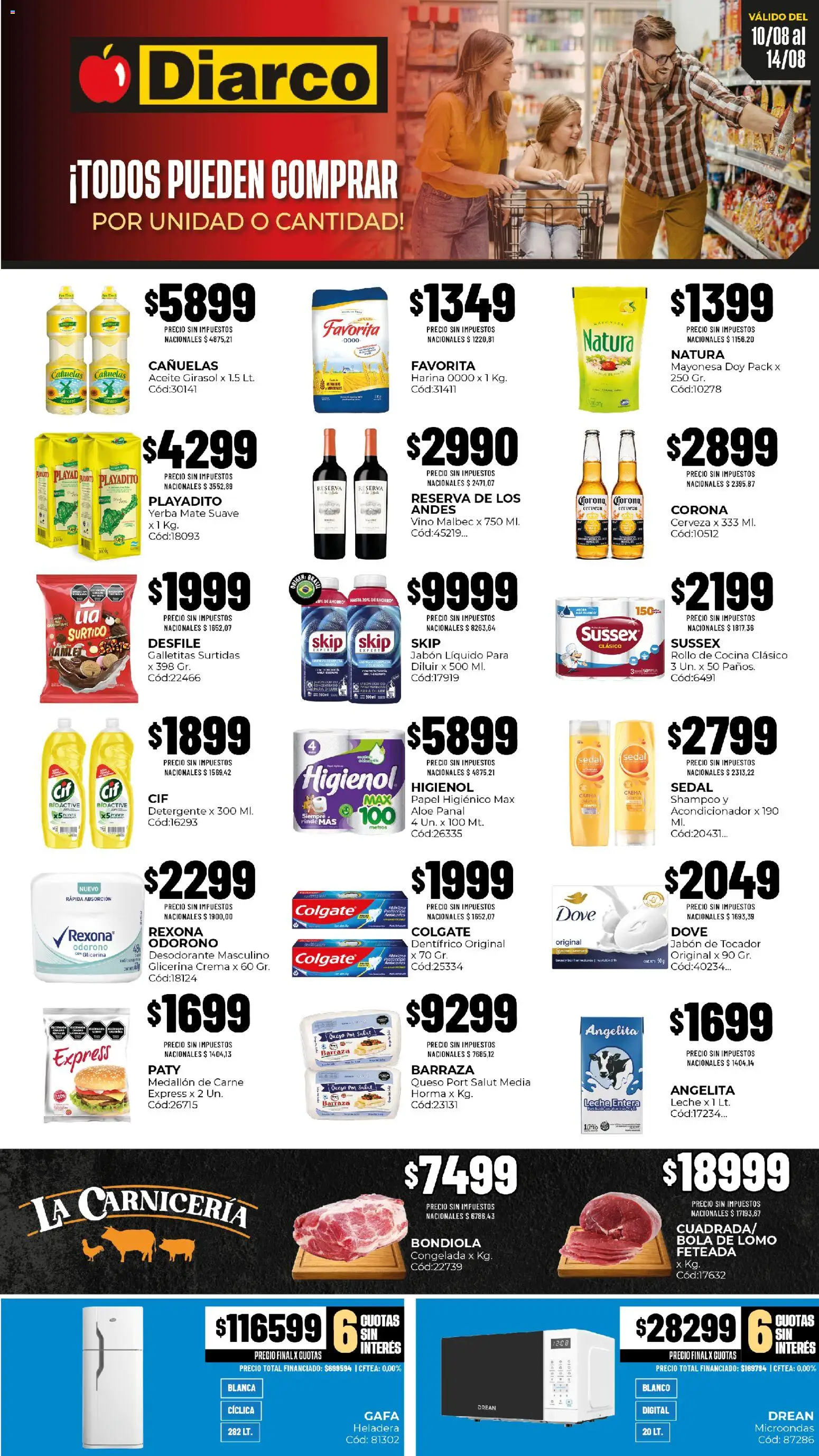 Vista previa del folleto de la tienda Diarco válido desde el 10/08/2026 
