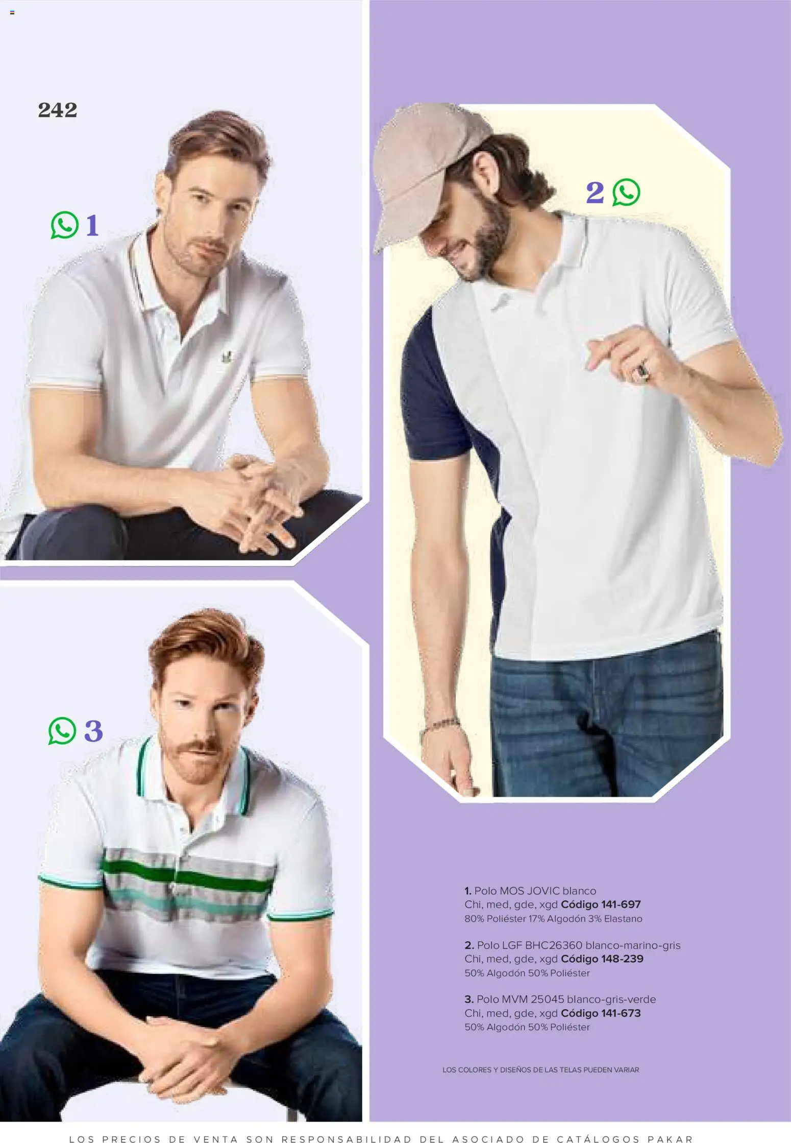 Vista previa las ofertas de la tienda SC Pakar - SC Pakar catálogo Ropa desde el 31/07/2026 