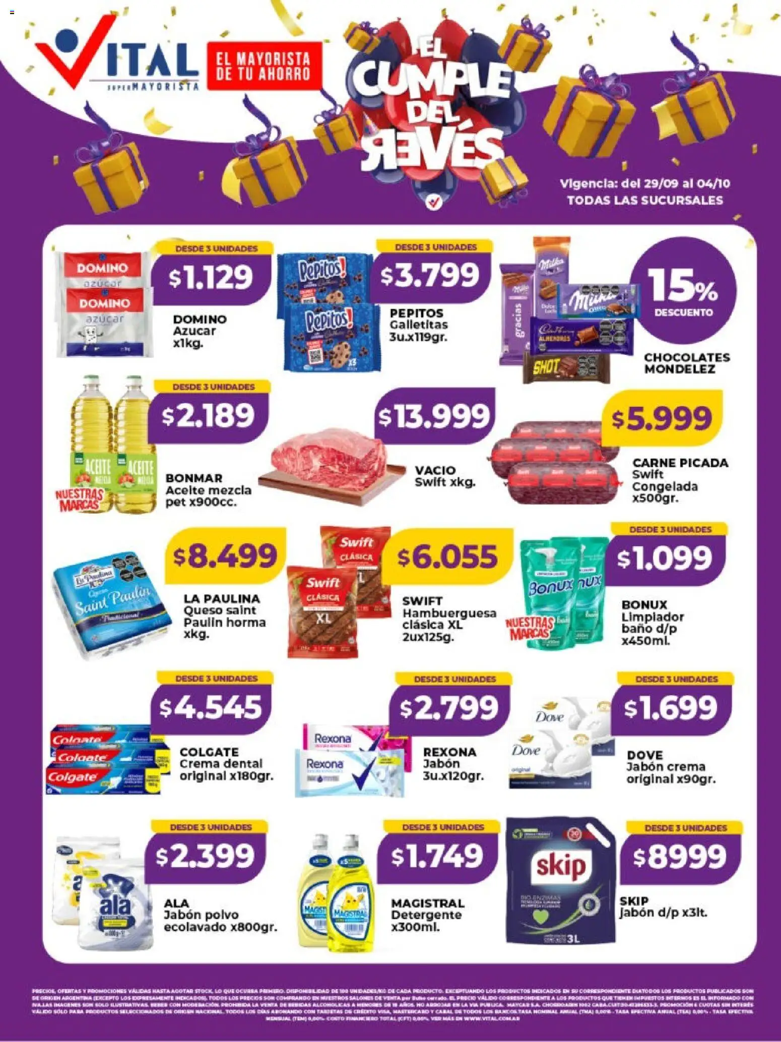 Vista previa del folleto de la tienda Vital válido desde el 29/09/2026 