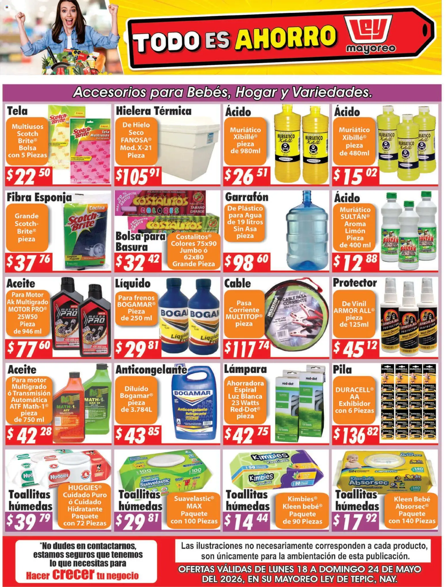 Vista previa las ofertas de la tienda Casa Ley - Casa Ley folleto Tepic desde el 18/05/2026 