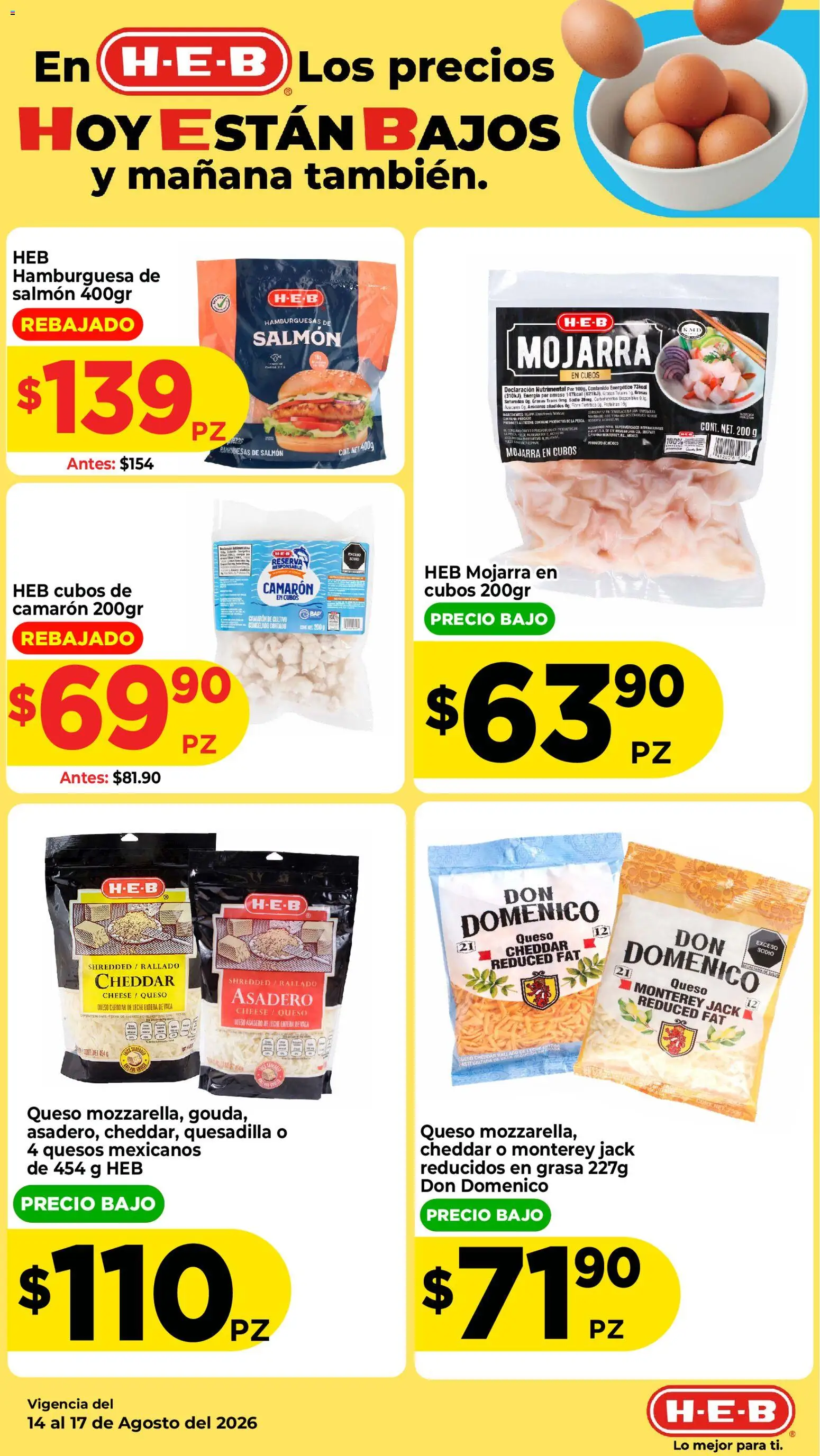 Vista previa las ofertas de la tienda H-E-B - H-E-B folleto desde el 14/08/2026 